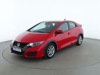 Röd Begagnad 2015 Honda Civic Comfort Halvkombi | 94 000 kr (Superpris)