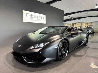 Mattsvart Begagnad 2016 Lamborghini Huracán Cab | 2 495 000 kr
