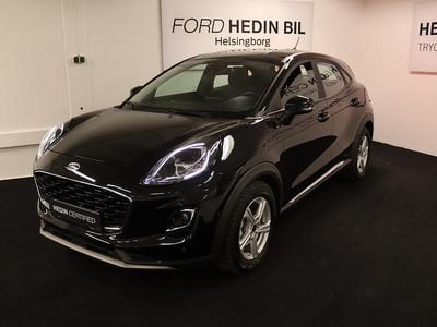 Begagnad Ford Puma Titanium 125 HK (91 kW) 2022 Svart SUV