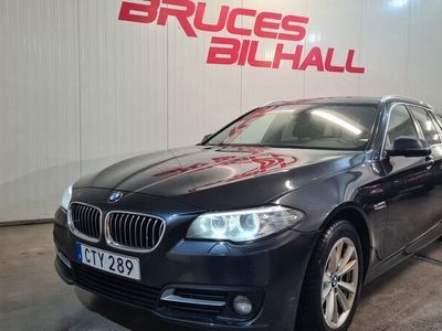 Grå Begagnad 2014 BMW 520 Kombi | 156 900 kr (Marknadspris)