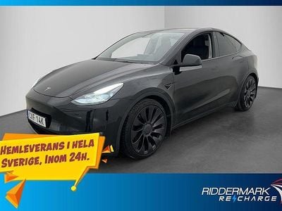 Begagnad Tesla Model Y Performance 392 kW (534 HK) 2022 Svart SUV