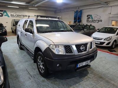 begagnad Nissan Navara Dubbelhytt 2.5 dCi 4x4 Taklucka, Skinn, DRAG