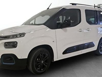 Vit (white) Begagnad 2022 Citroën e-Berlingo Shine Minibuss | 274 900 kr (Lite dyr)