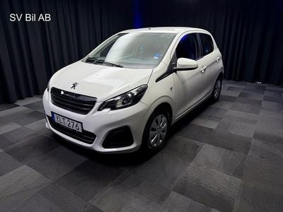 Vit Begagnad 2016 Peugeot 108 Halvkombi | 74 500 kr (Bra pris)