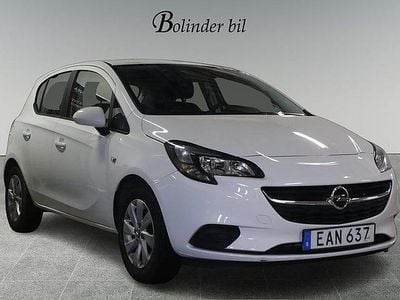 Begagnad Opel Corsa Enjoy 90 HK (66 kW) 2016 Vit Halvkombi