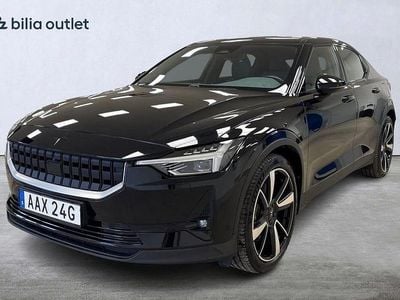 Begagnad Polestar 2 Long Range Dual motor 309 kW (421 HK) 2021 Svart Halvkombi