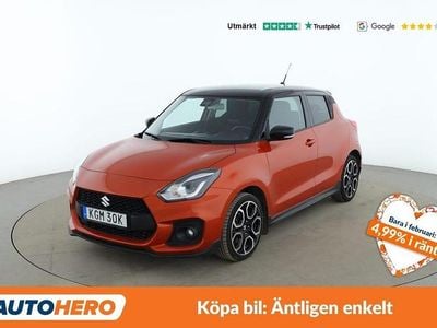 Begagnad Suzuki Swift Sport 131 HK (96 kW) 2021 Orange Halvkombi