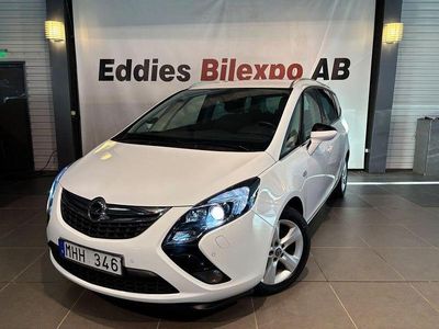 Vit Begagnad 2012 Opel Zafira Enjoy Minibuss | 99 900 kr
