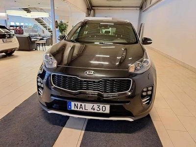 Begagnad Kia Sportage GT-Line 185 HK (136 kW) 2016 Svart SUV