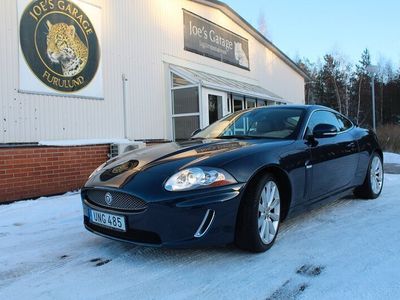 begagnad Jaguar XK 5,0 385 hk, fantastiska färg fin bil, ljust skinn