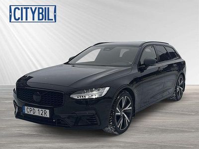 Svart Begagnad 2022 Volvo V90 R-Design Kombi | 367 900 kr (Marknadspris)