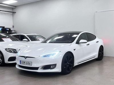 Vit Begagnad 2016 Tesla Model S Halvkombi | 229 900 kr (Bra pris)
