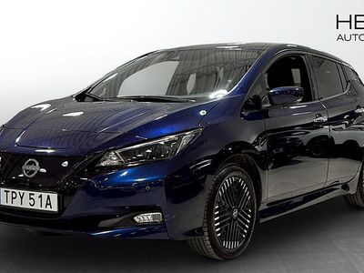Blå Begagnad 2022 Nissan Leaf N-Connecta Halvkombi | 184 900 kr (Marknadspris)