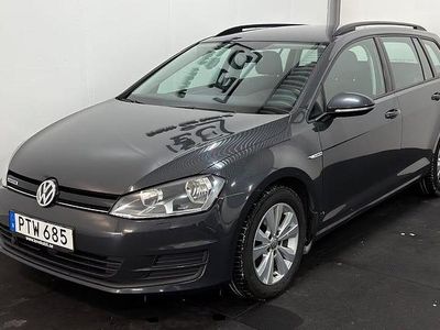 Begagnad VW Golf VII 110 HK (80 kW) 2015 Mörkgrå Kombi