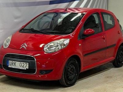 Begagnad Citroën C1 68 HK (50 kW) 2009 Röd Halvkombi