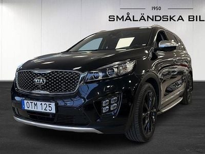 Svart Begagnad 2017 Kia Sorento SUV | 254 900 kr (Marknadspris)