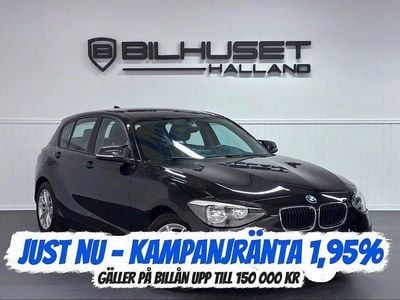 Begagnad BMW 116 Comfort Edition 116 HK (85 kW) 2013 Svart Halvkombi