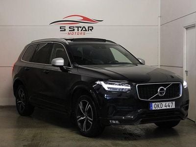 Begagnad Volvo XC90 R-Design 235 HK (172 kW) 2016 Svart SUV