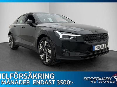 Svart Begagnad 2023 Polestar 2 Standard Range Single Motor Halvkombi | 304 900 kr (Marknadspris)