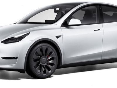 begagnad Tesla Model Y Performance drag v-hjul leasbar EAP