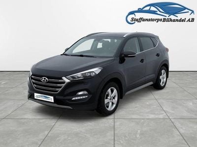 Begagnad Hyundai Tucson 177 HK (130 kW) 2017 Svart SUV