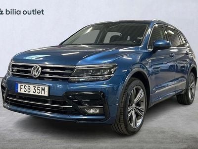 Begagnad VW Tiguan Allspace GT 200 HK (147 kW) 2018 Blå SUV
