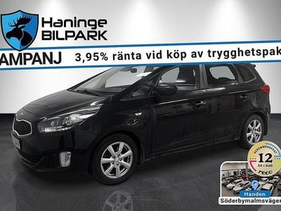 Svart Begagnad 2015 Kia Carens Minibuss | 79 995 kr (Bra pris)