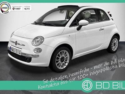 Vit Begagnad 2013 Fiat 500C Lounge Cab | 69 900 kr (Bra pris)