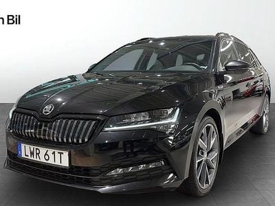 Begagnad Skoda Superb 156 HK (114 kW) 2020 Svart Kombi