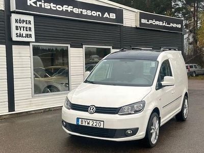 Vit Begagnad 2015 VW Caddy Edition Minibuss | 129 900 kr (Marknadspris)