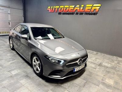 Begagnad Mercedes A200 AMG line 163 HK (119 kW) 2019 Mörkgrå Sedan