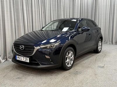 Begagnad Mazda CX-3 Vision 121 HK (88 kW) 2019 Deep crystal blue mica SUV