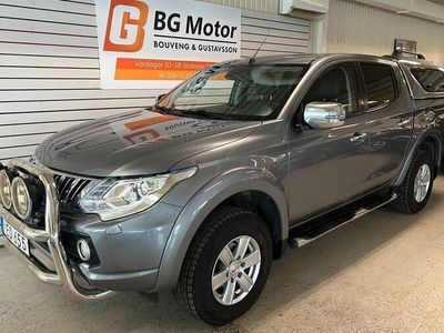 begagnad Mitsubishi L200 2.4 DI-D 181HK Premium 4WD Aut/Drag/Moms