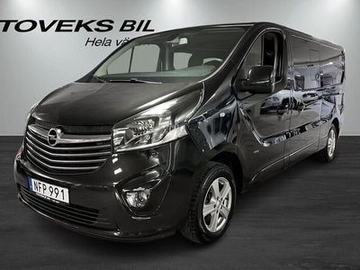 begagnad Opel Vivaro Skåpbil Dubbelhytt L2H1 GPS Drag Värmare