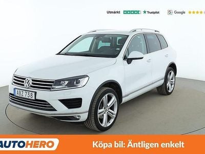 Vit Begagnad 2017 VW Touareg SUV | 289 000 kr (Marknadspris)