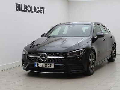 Begagnad Mercedes CLA200 Shooting Brake AMG line 163 HK (119 kW) 2020 Svart Kombi