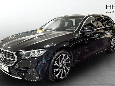 Begagnad Mercedes E300 Avantgarde 204 HK (150 kW) 2024 Svart Kombi