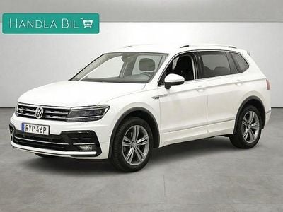 Begagnad VW Tiguan Allspace R-line 200 HK (147 kW) 2018 Vit SUV