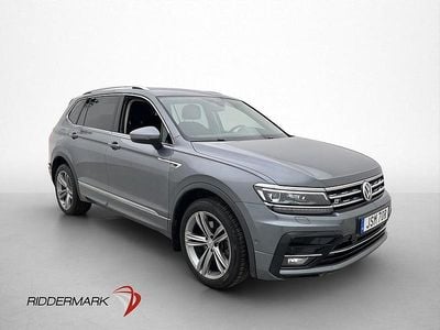 Begagnad VW Tiguan Allspace R-line 200 HK (147 kW) 2018 Grå SUV