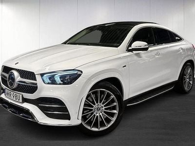Vit Begagnad 2021 Mercedes GLE350 AMG line Sportkupé | 759 900 kr