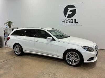 Vit Begagnad 2016 Mercedes E220 | 189 900 kr