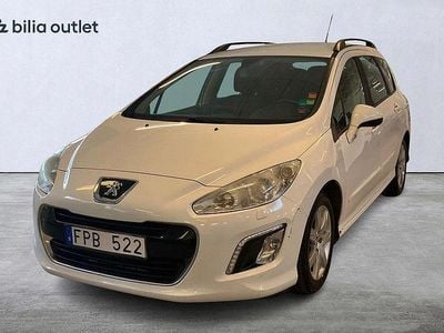 Begagnad Peugeot 308 SW 2011 Vit Kombi