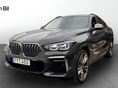 Begagnad BMW X6 M50 Shadowline 530 HK (389 kW) 2022 Grå SUV