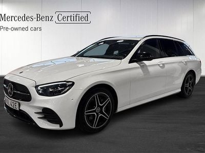 Begagnad Mercedes E220 AMG 194 HK (142 kW) 2020 Vit Kombi
