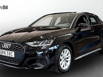 Svart Begagnad 2023 Audi A3 Sportback Proline Halvkombi | 259 000 kr (Marknadspris)