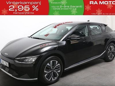 Svart Begagnad 2022 Kia EV6 SUV | 384 700 kr (Marknadspris)
