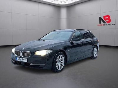 Begagnad BMW 520 193 HK (141 kW) 2015 Svart Kombi