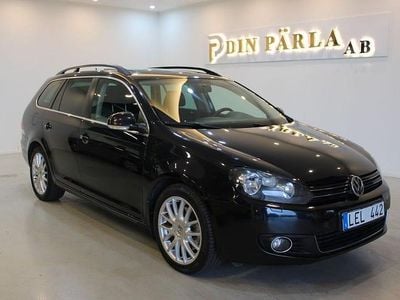 Begagnad VW Golf VI GT 141 HK (103 kW) 2011 Svart Halvkombi