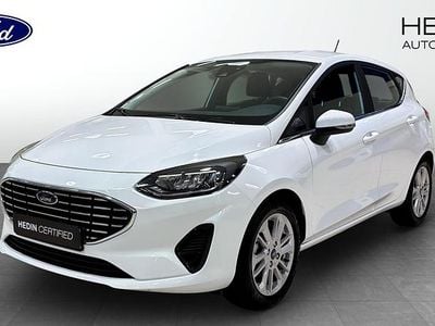 Frozen white Begagnad 2022 Ford Fiesta Halvkombi | 179 900 kr (Lite dyr)