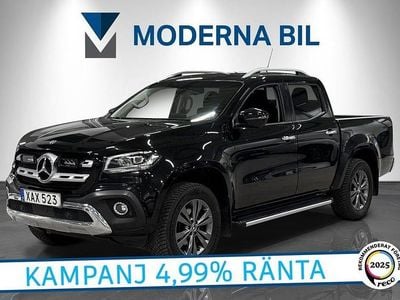 Svart Begagnad 2018 Mercedes X250 Pickup | 234 900 kr (Marknadspris)